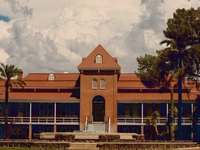 Old Main on the University of Arizona campus.